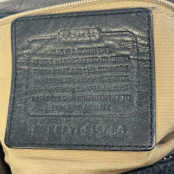 Coach legacy hobo in black leather - Picture 7 of 12